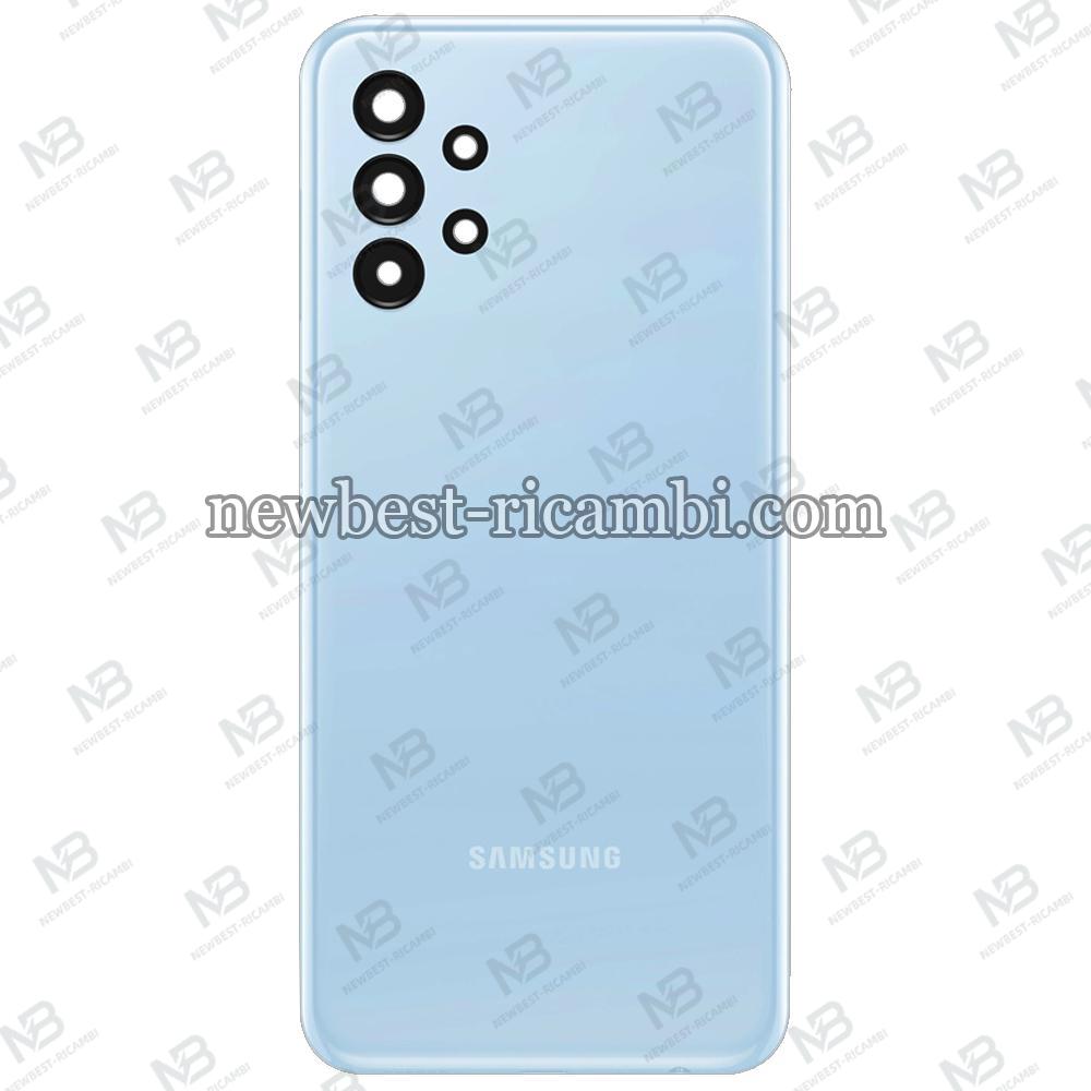 Samsung Galaxy A135/ A137 Back Cover+Camera Glass Blue Original