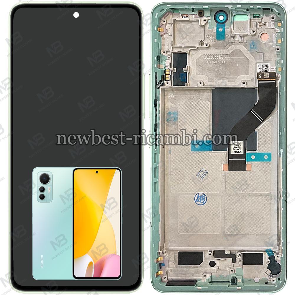 Xiaomi Mi 12 Lite 5G Touch+Lcd+Frame Green