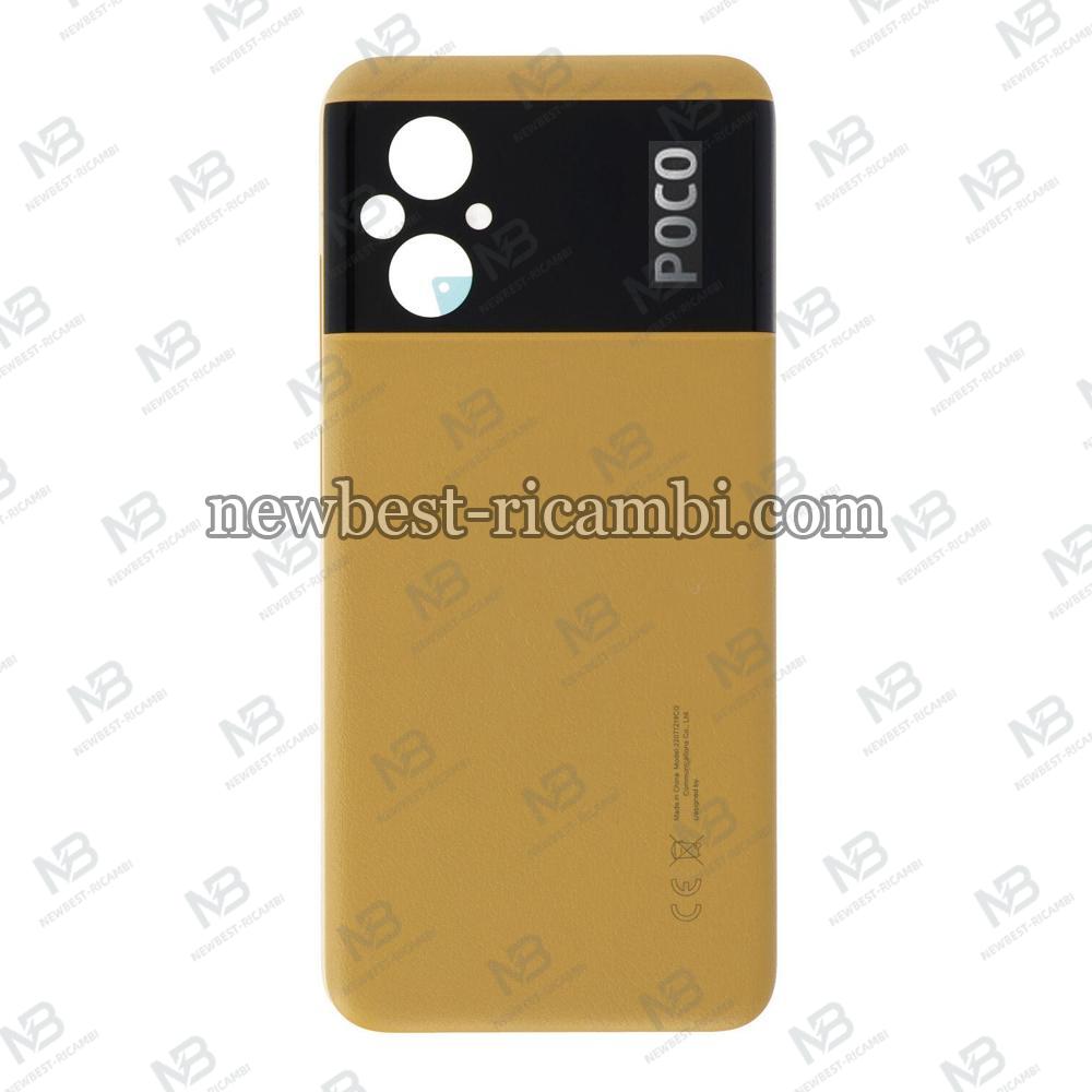 Xiaomi Poco M5 4G Back Cover Yellow