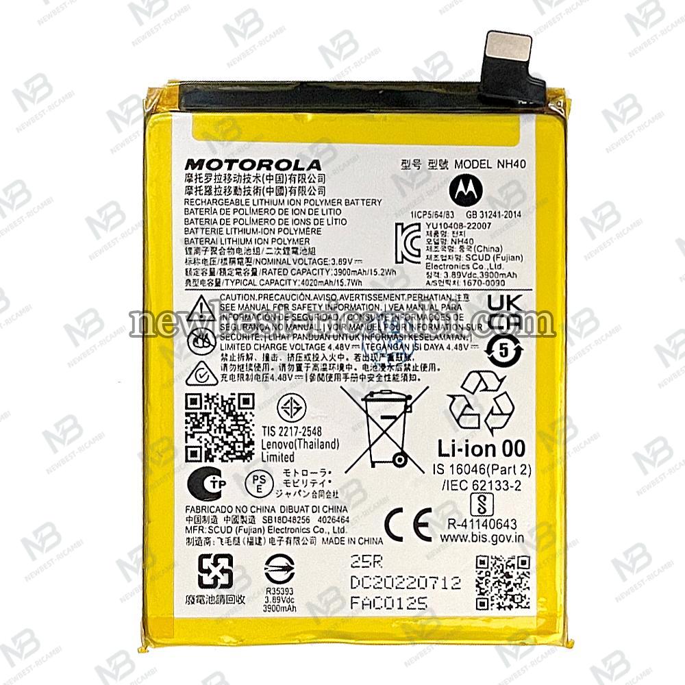 Motorola Moto E22 E22i XT2239 NH40 Battery