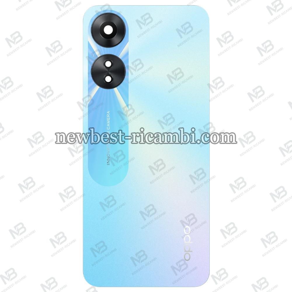 Oppo A78 5G (CPH2483 / CPH2495) Back Cover + Camera Glass Blue