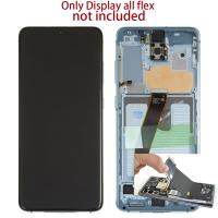 Samsung Galaxy S20 G980 / G981Touch+Lcd+Frame Blue Disassembled Grade A