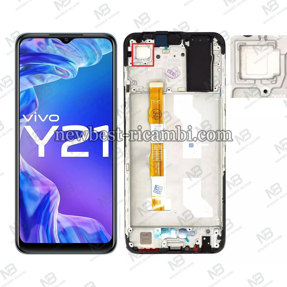 Vivo Y21 (V2111) Touch + Lcd + Frame Black Original