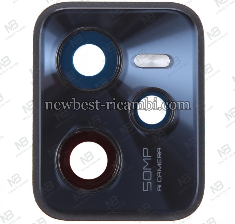 Realme C35 RMX3511 Camera Glass + Frame Black