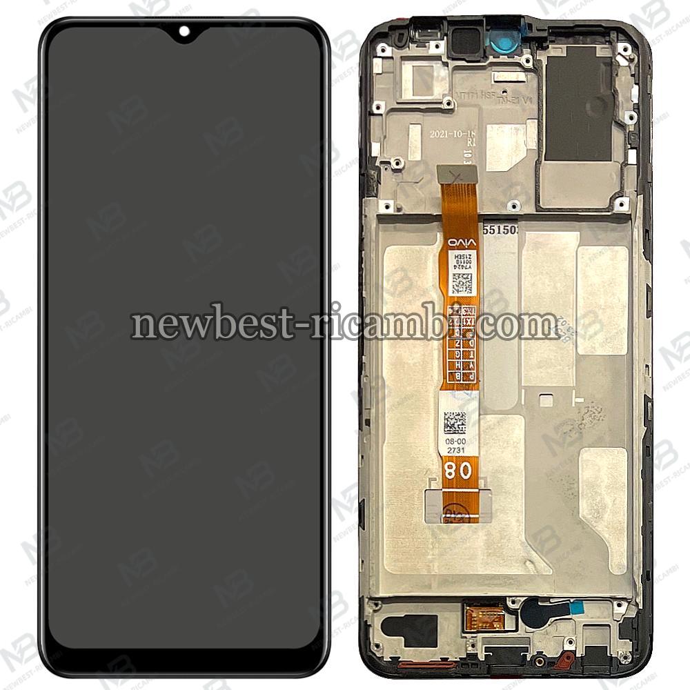 Vivo Y76 5G Touch+Lcd+Frame Black Original