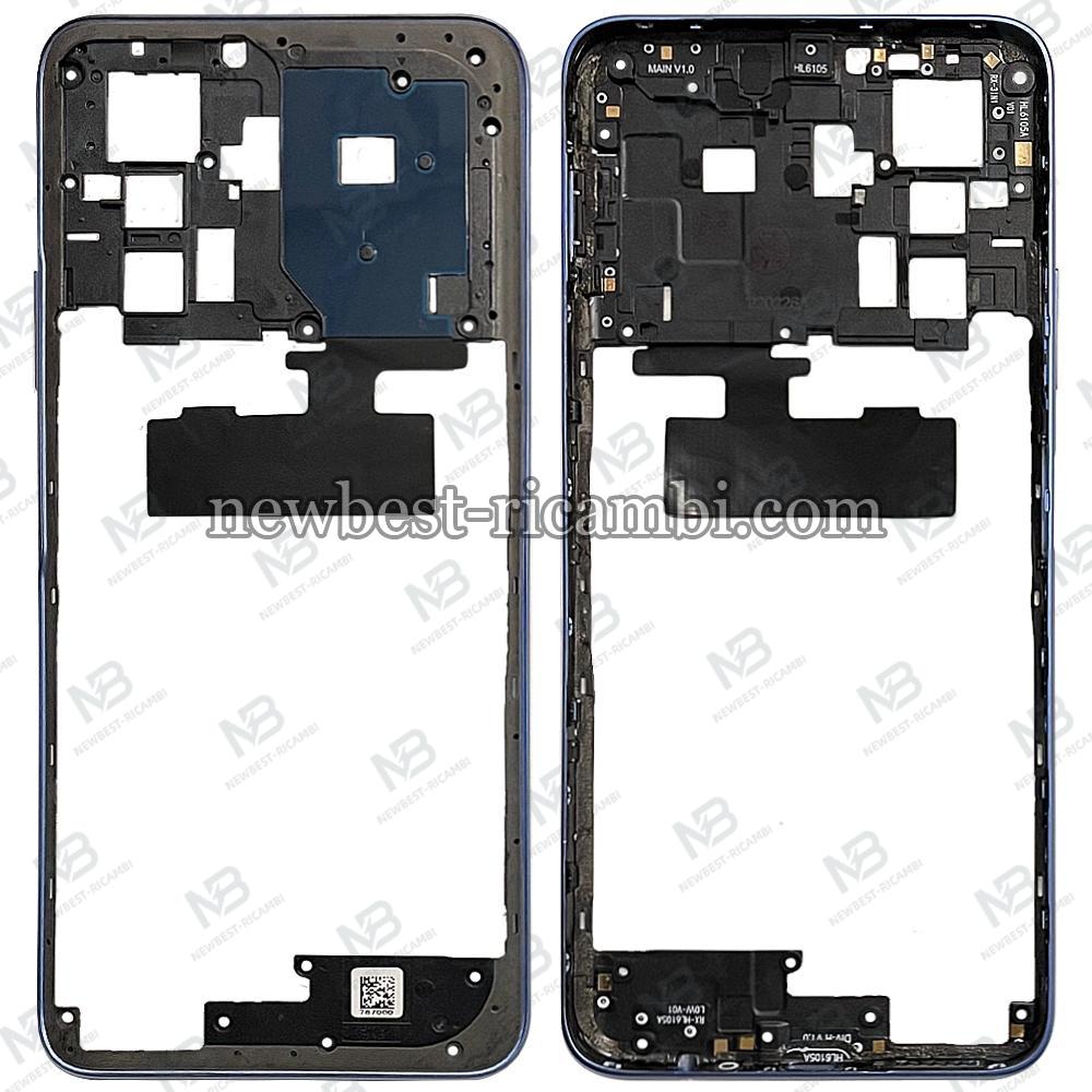 Huawei Nova Y70 (MGA-LX9) Frame B+Volume Button Blue