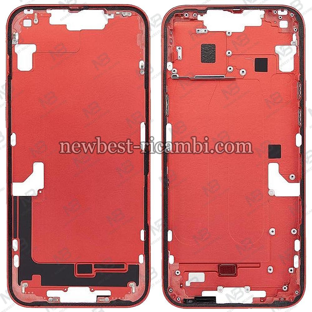 iPhone 14 Plus Middle Frame Red