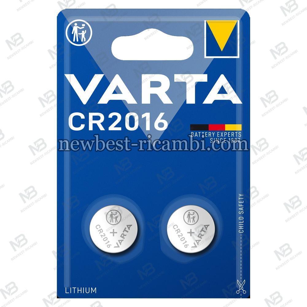 Varta Lithium Coin CR2016 Button cell 87 mAh 3V 2 Pcs In Blister