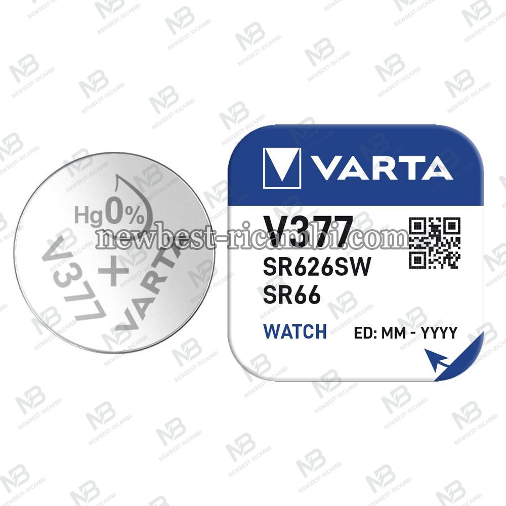 Varta Silver Coin AG4 / V377 Sr66 In Blister