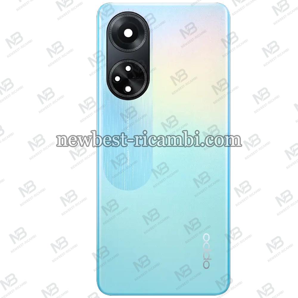 Oppo A98 5G (CPH2529) Back Cover + Camera Glass Blue Original