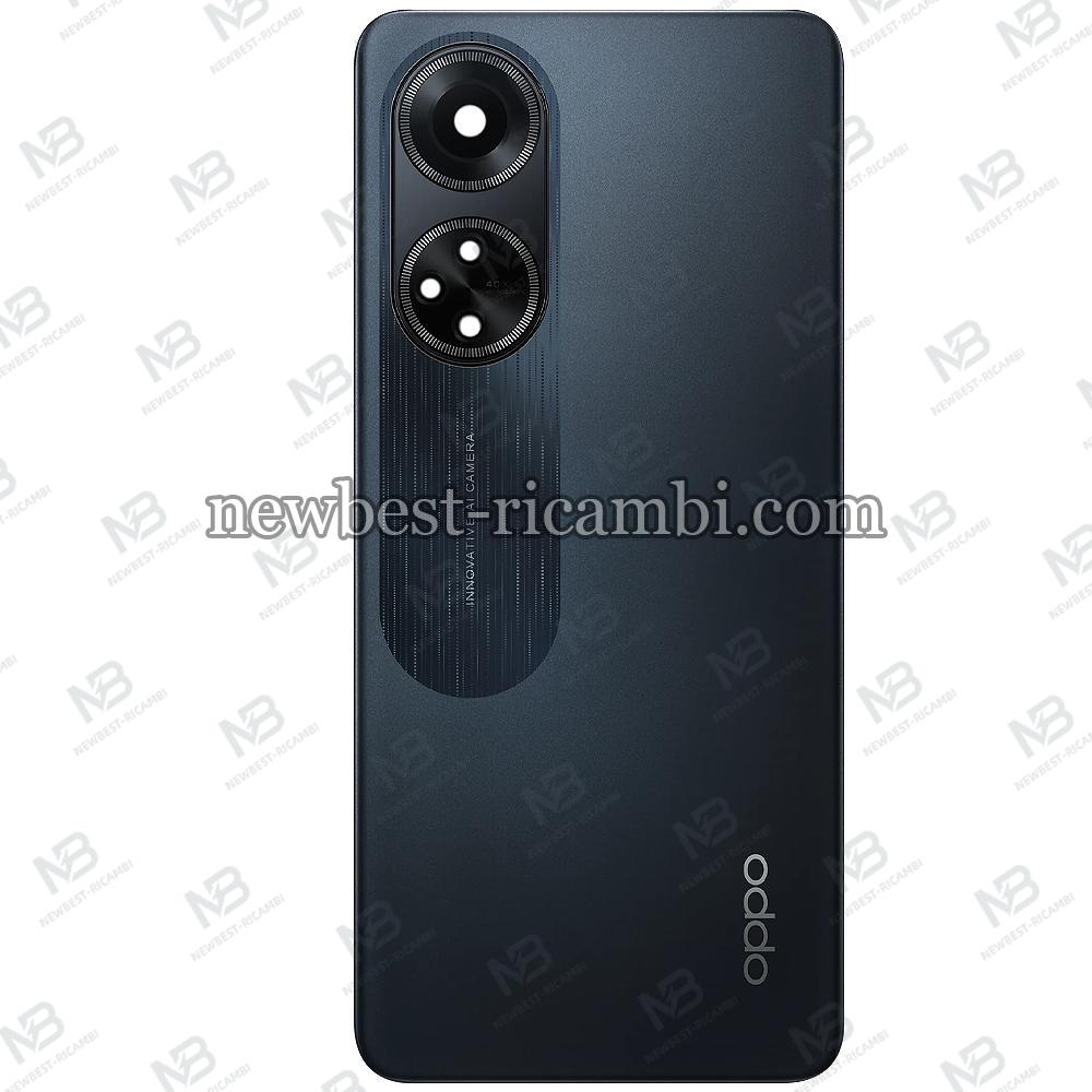 Oppo A98 5G (CPH2529) Back Cover + Camera Glass Black Original