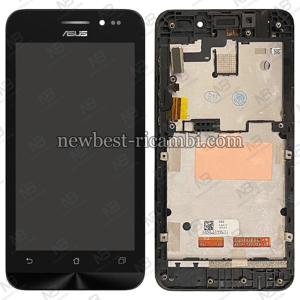 Asus Zenfone 4.5 A450cg Touch + Lcd + Frame Black