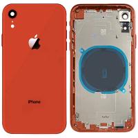 iphone xr back cover+frame orange AAA