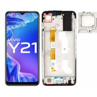 Vivo Y21 Touch+Lcd+Frame Black Original