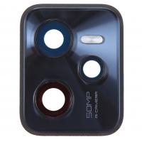 Realme C35 RMX3511 Camera Glass + Frame Black