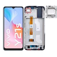 Vivo y21s Touch+Lcd+Frame Black Original