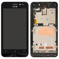 Asus Zenfone 4.5 A450cg Touch + Lcd + Frame Black