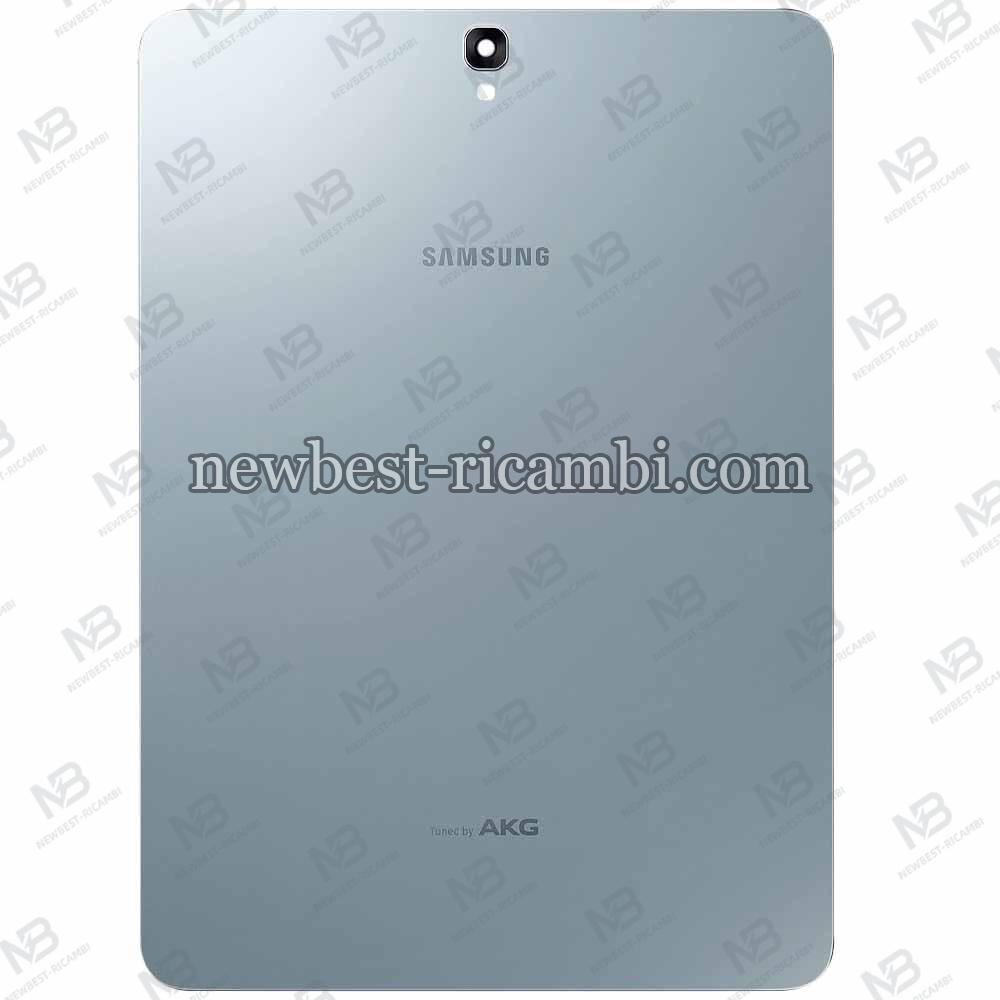 Samsung Galaxy Tab S3 9.7 T820 T825 Back Cover Glass Silver+Camera Glass Original