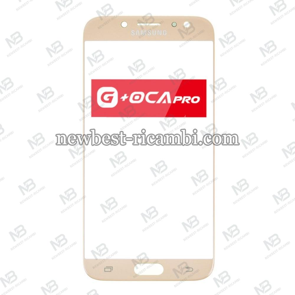 Samsung Galaxy J7 2017 J730f Glass+OCA Gold