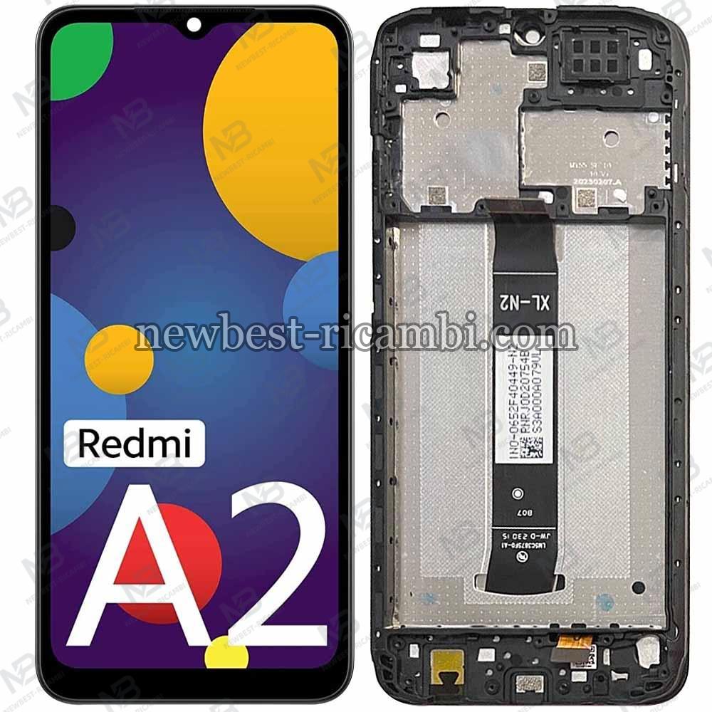 Xiaomi Redmi A2 / A2+ Touch + Lcd + Frame Black