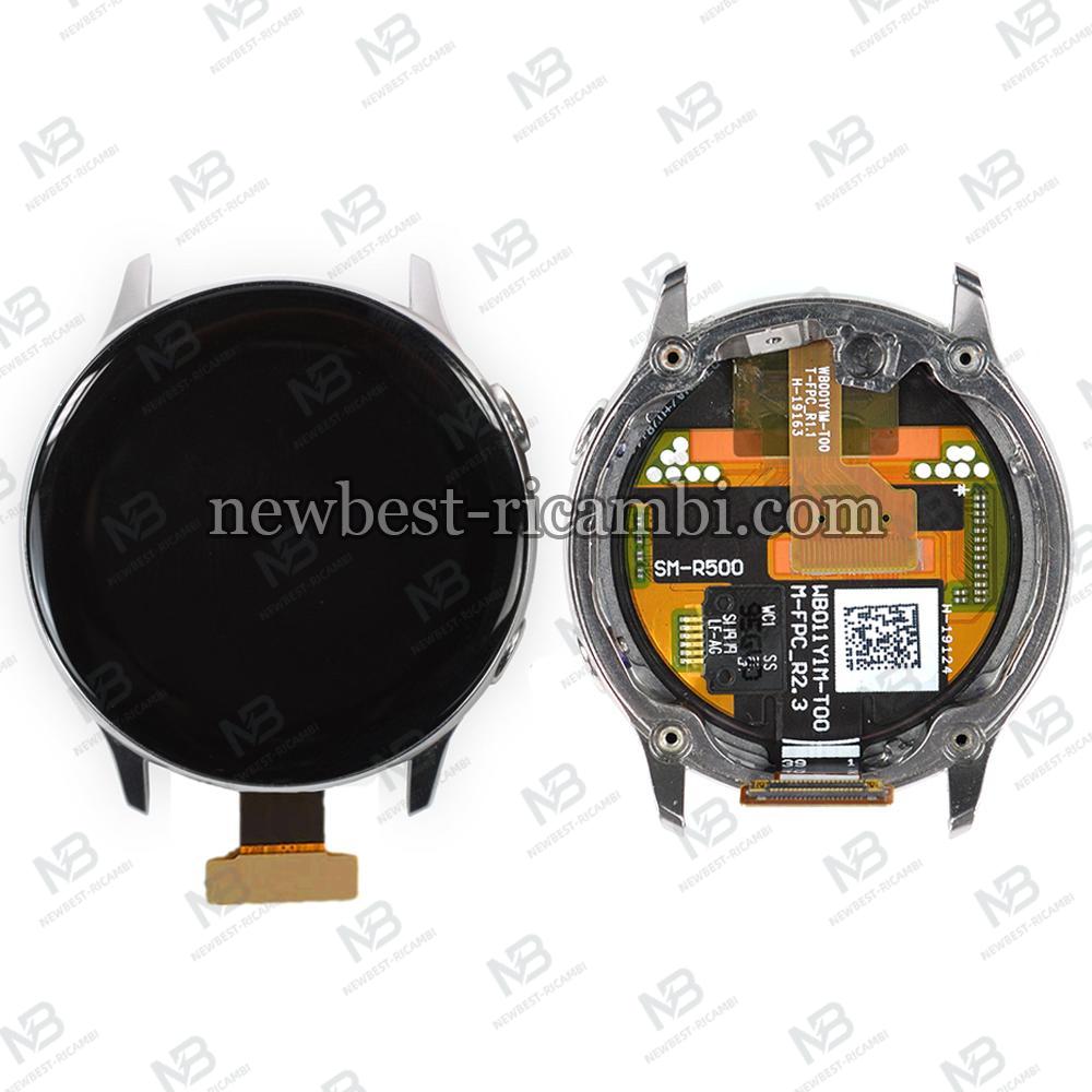 Samsung Galaxy Watch Active R500 Touch+Lcd+Frame SIlver Dissembled Grade AAA Original