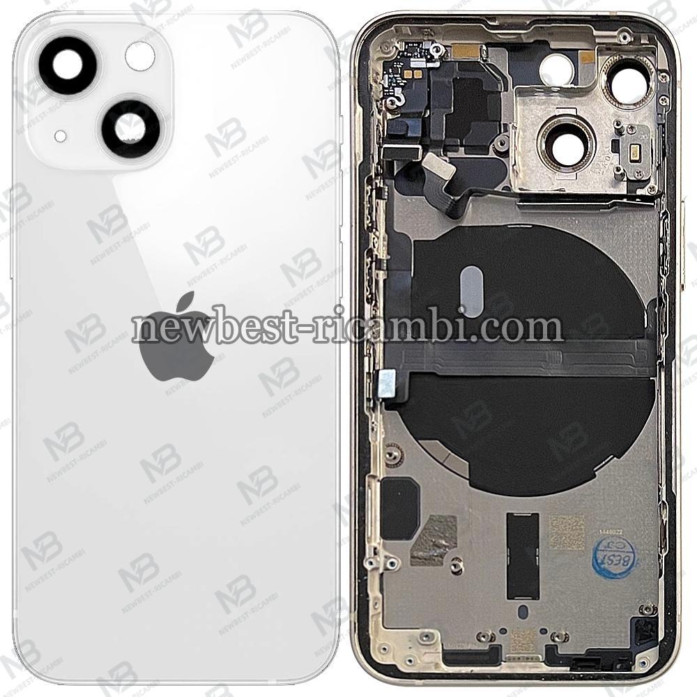 iPhone 13 Mini Back Cover With Frame White Dissembled Original
