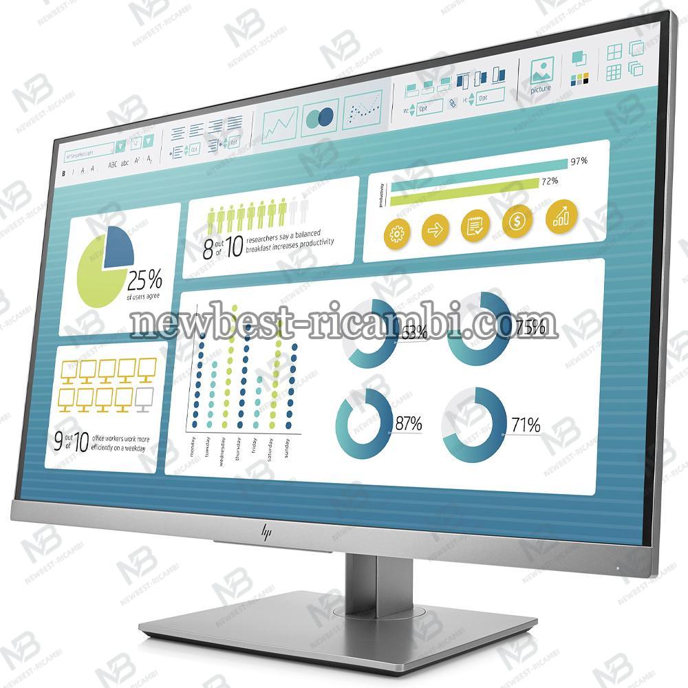 HP EliteDisplay E273 27 inch 4-Way adjustabile Monitor In Blister