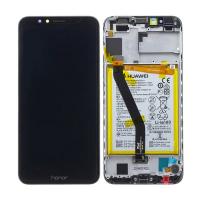Huawei Honor 7A Touch+Lcd+Frame+Battery Black Service Pack