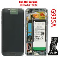 Samsung Galaxy G935A (USA AT&T) Touch+Lcd+Battery Black Service Pack