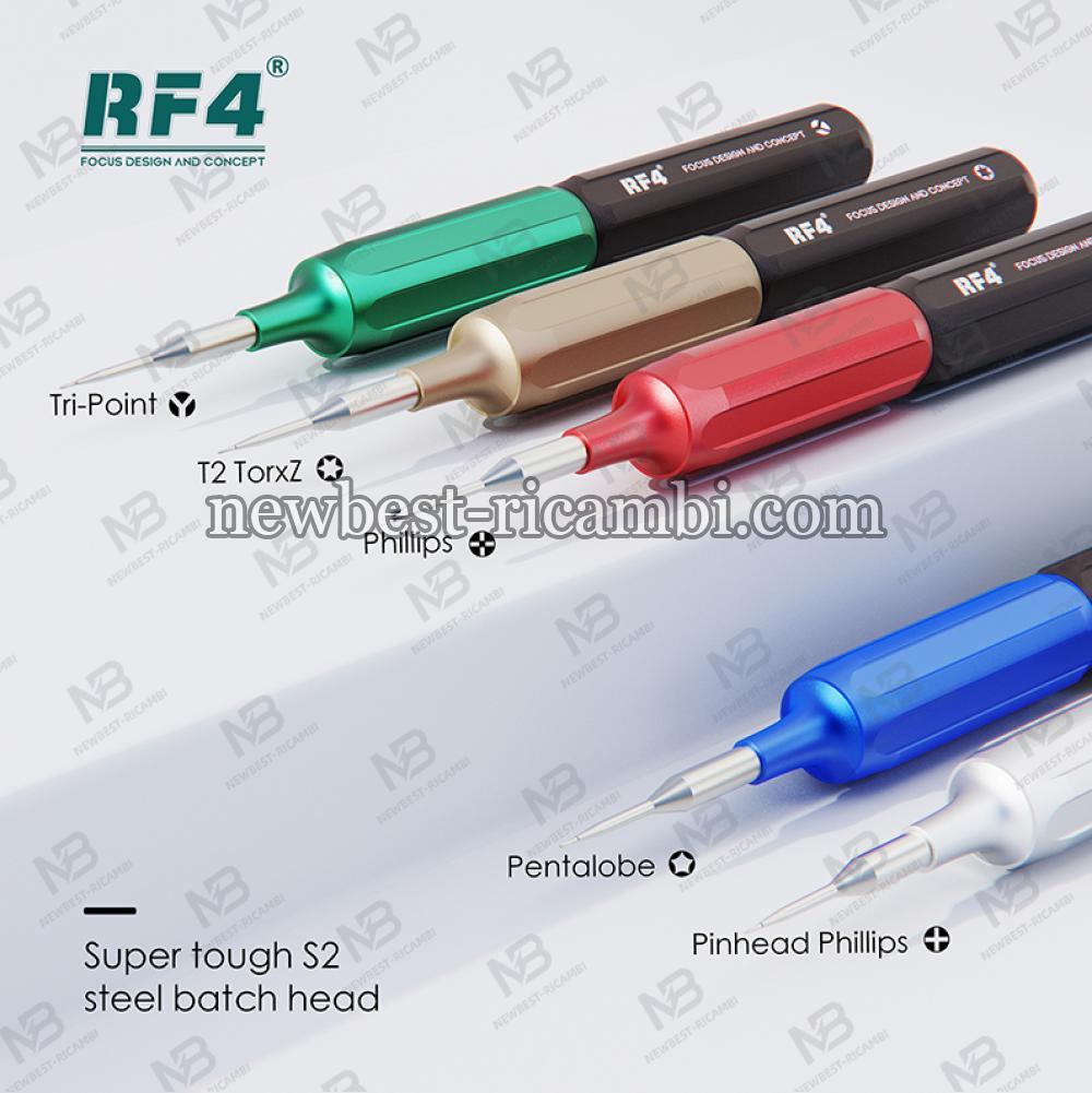 RF4 RF-SD10 Superhard S2 Steel Magnetic Precision Screwdriver ( 5PCS SET )