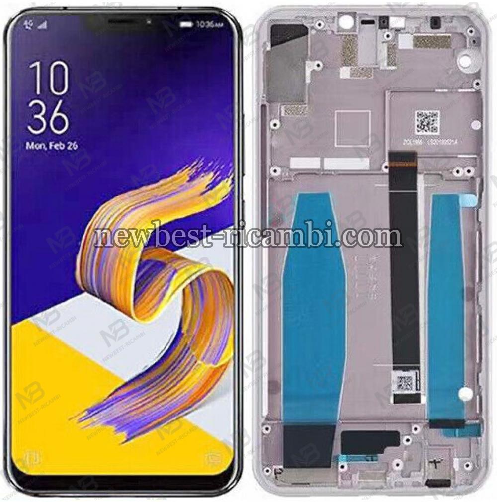 Asus Zenfone 5 2018 ZS620kl ZE620kl X00qd Touch+Lcd+Frame Silver