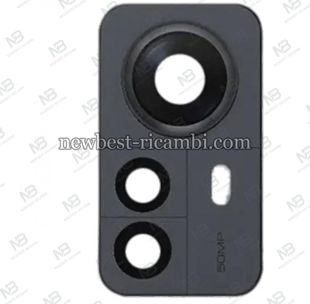 Xiaomi Mi 12X Camera Glass+Frame Black