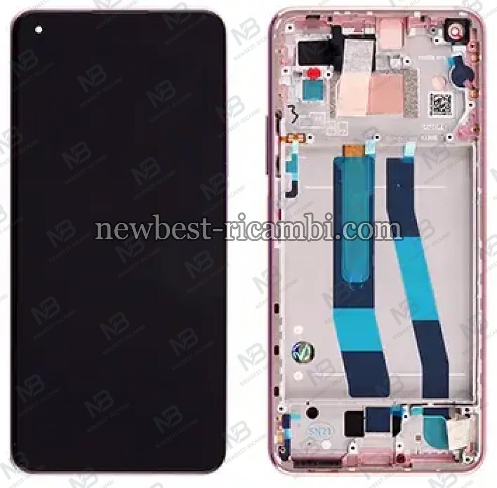 Xiaomi Mi 11 Lite 5G NE Touch+Lcd+Frame Pink Original
