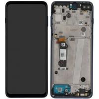 Motorola Moto G 5G Plus XT2075-3  Touch + Lcd + Frame  Black Original