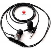 Motorola Handsfree With Microphone 3.5 mm Jack Black Original Bulk