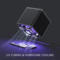 Wylie 2 in 1 UV Curing Lamp Cooling Fan Phone Pcb Repair Tool