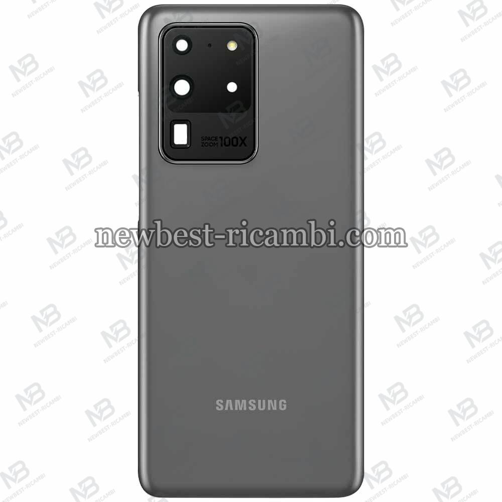 samsung galaxy s20 ultra 5g g988 back cover grey original