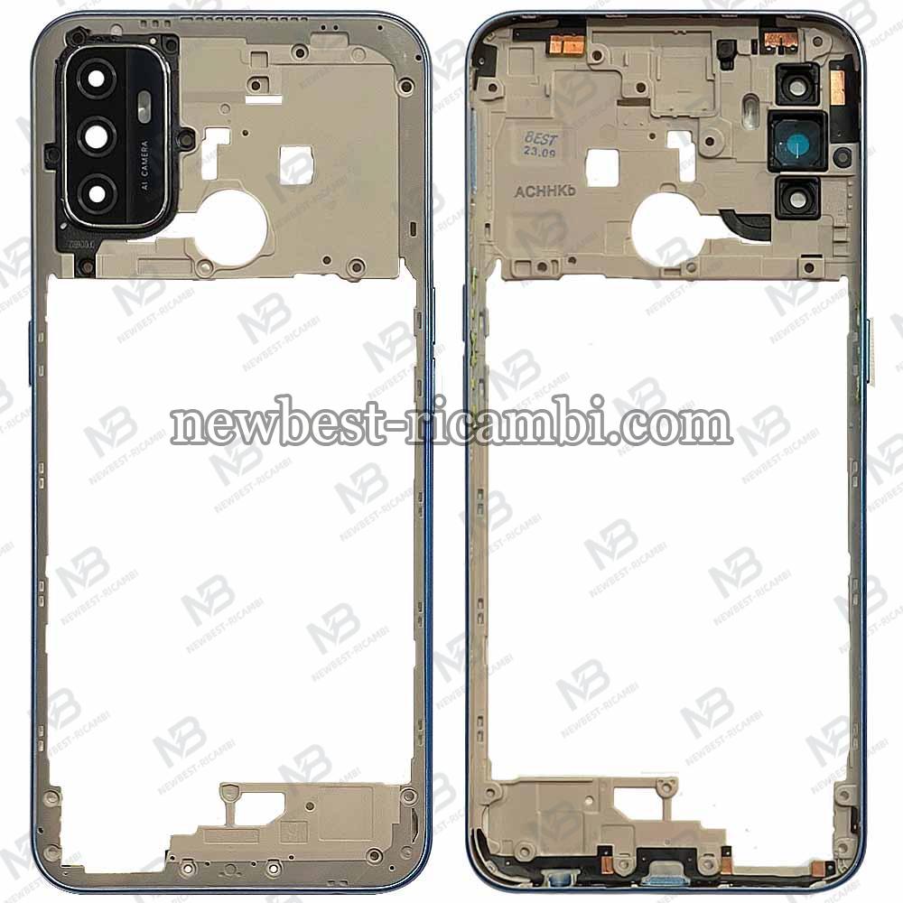 Oppo A53 2020 (CPH2127) Frame B + Camera Glass Blue