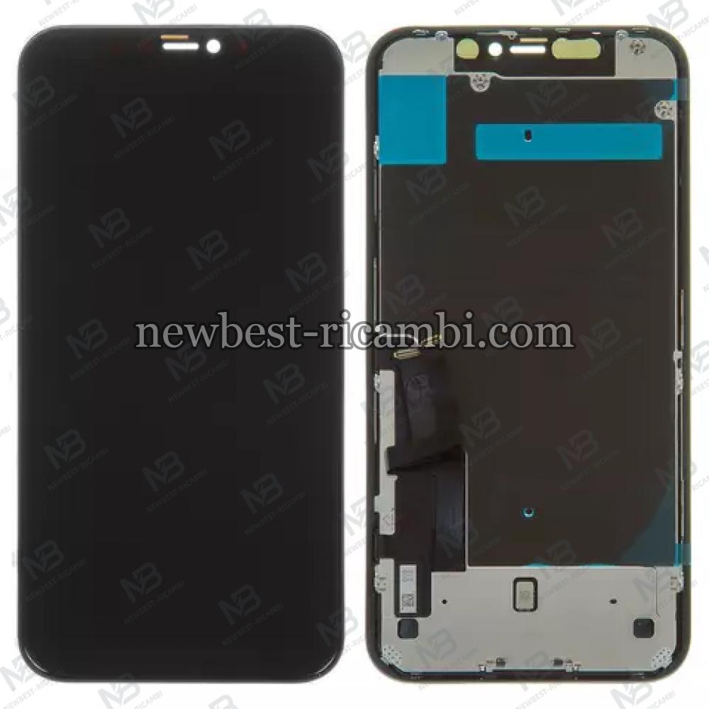 iPhone 11 Touch+Lcd+Frame Black Change Glass
