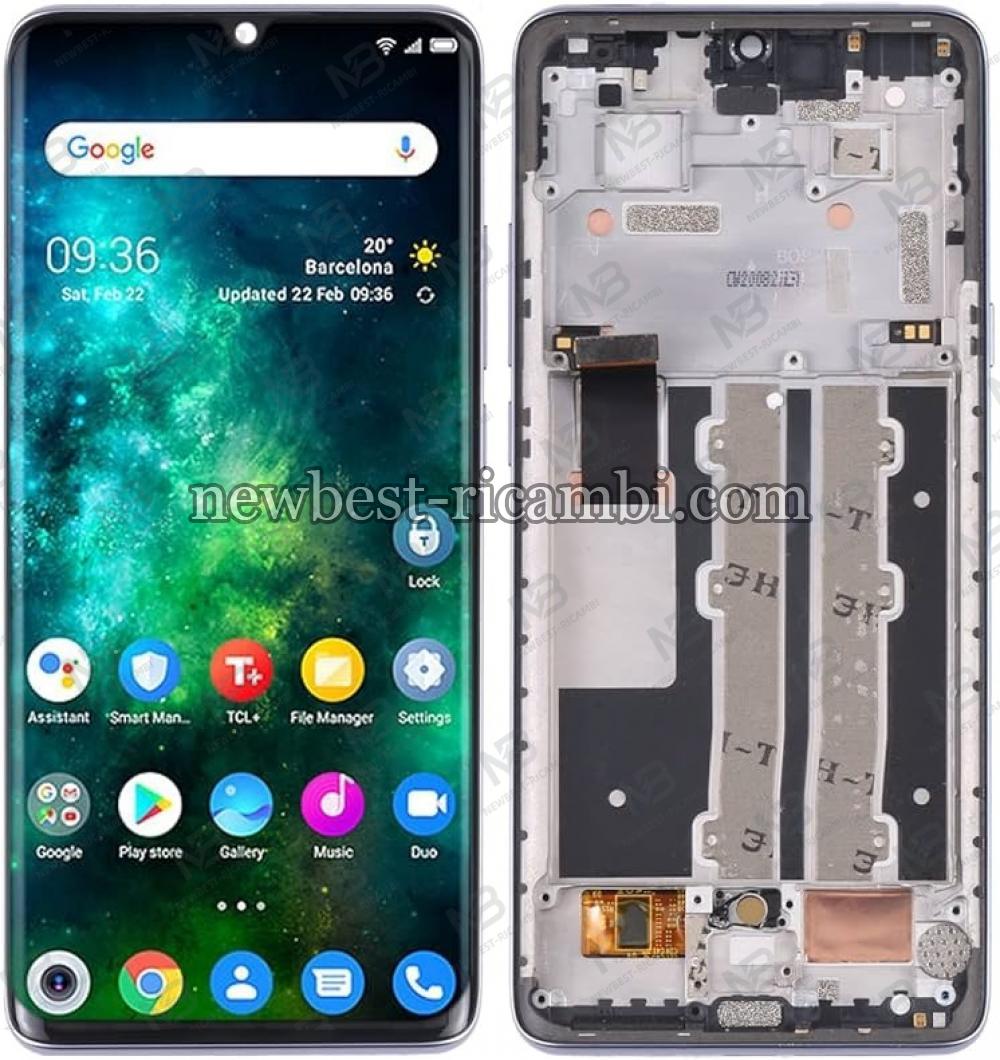 TCL 10 Plus (T782H) Touch + Lcd + Frame Black Original