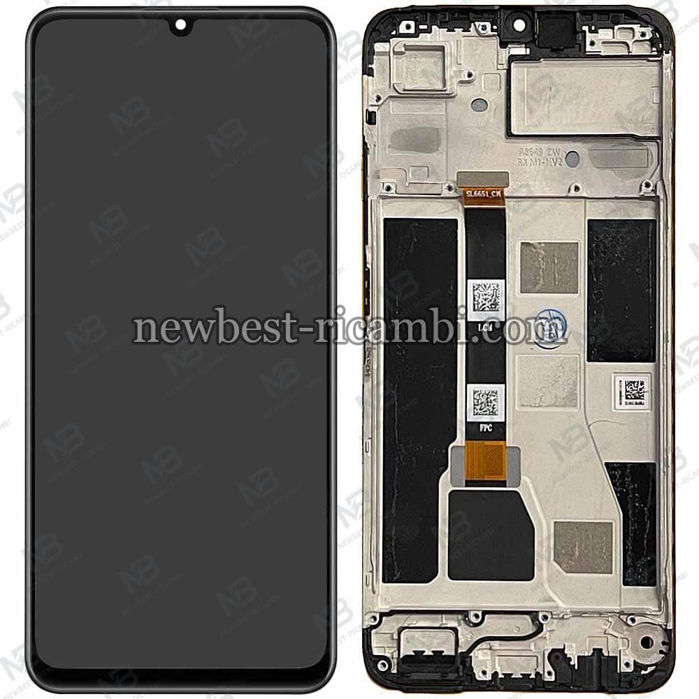Realme C53 5G RMX3760 RMX3760 Touch + Lcd + Frame Black Original
