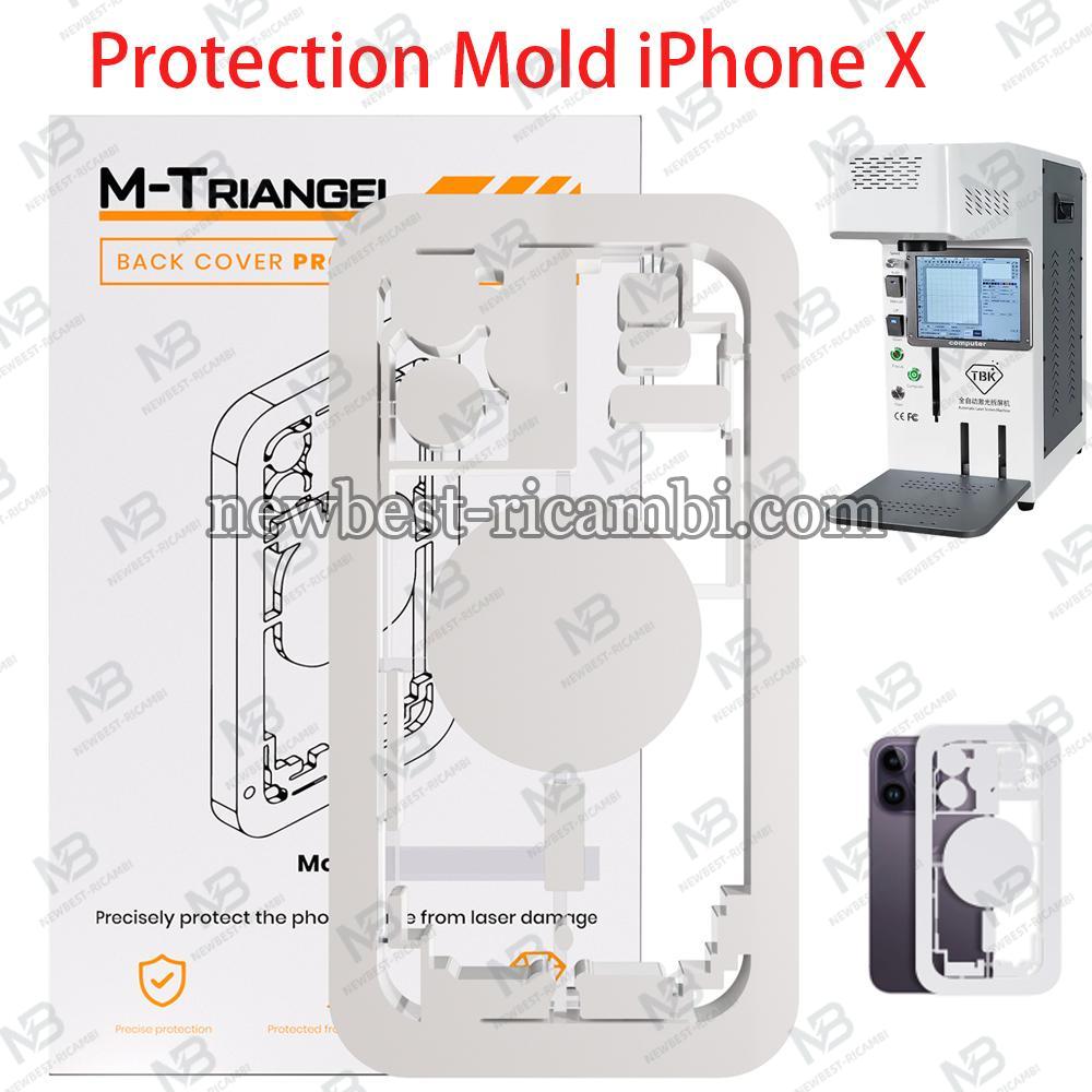 Triangel Back Cover Protection Mold Iphone X