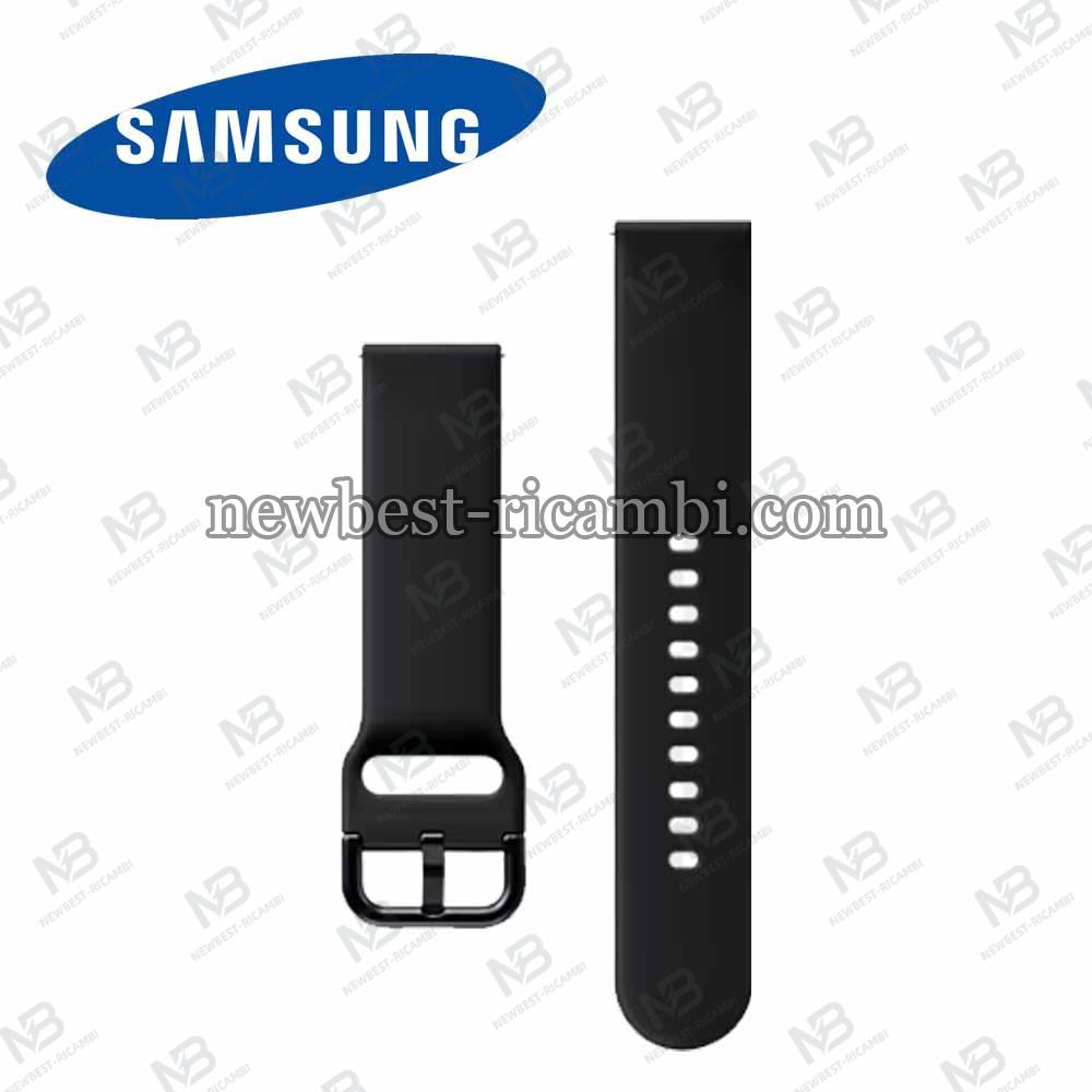 Samsung Galaxy Watch Active 2 R820 / R825 Strap Black Size M / L in Bulk Original
