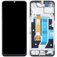 Oppo A58 5G / A78 5G Touch + Lcd + Frame Black Original