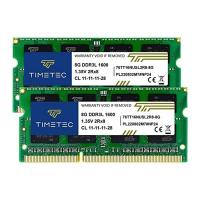 Timetec 16 Go KIT(2x8Go) DDR3L/DDR3 1600MHz PC3-12800 In Blister