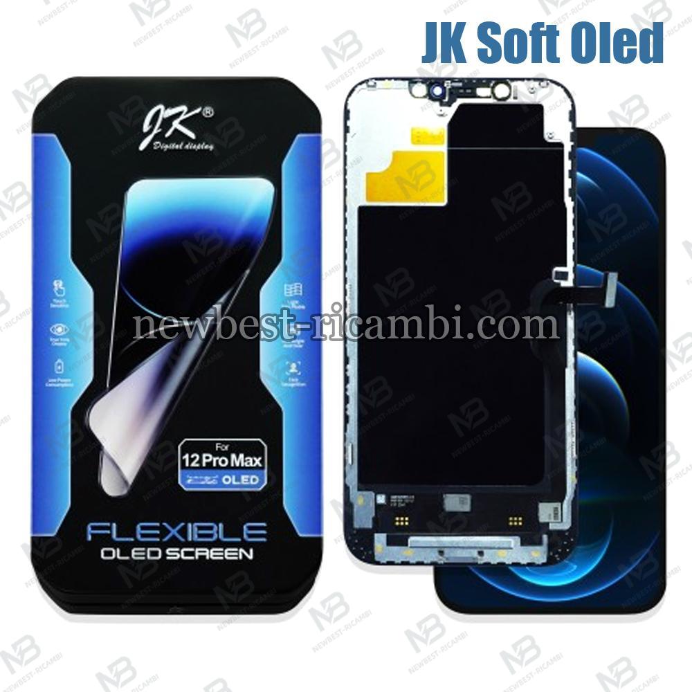 iPhone 12 Pro Max Touch+Lcd+Frame Black JK OLED  (soft)