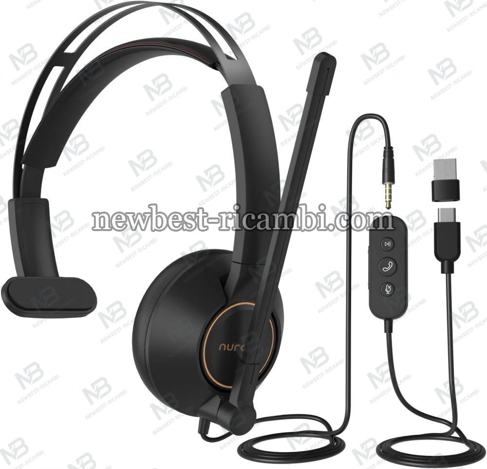 Nuroum Wired Headset Aw-hp11su In Blister