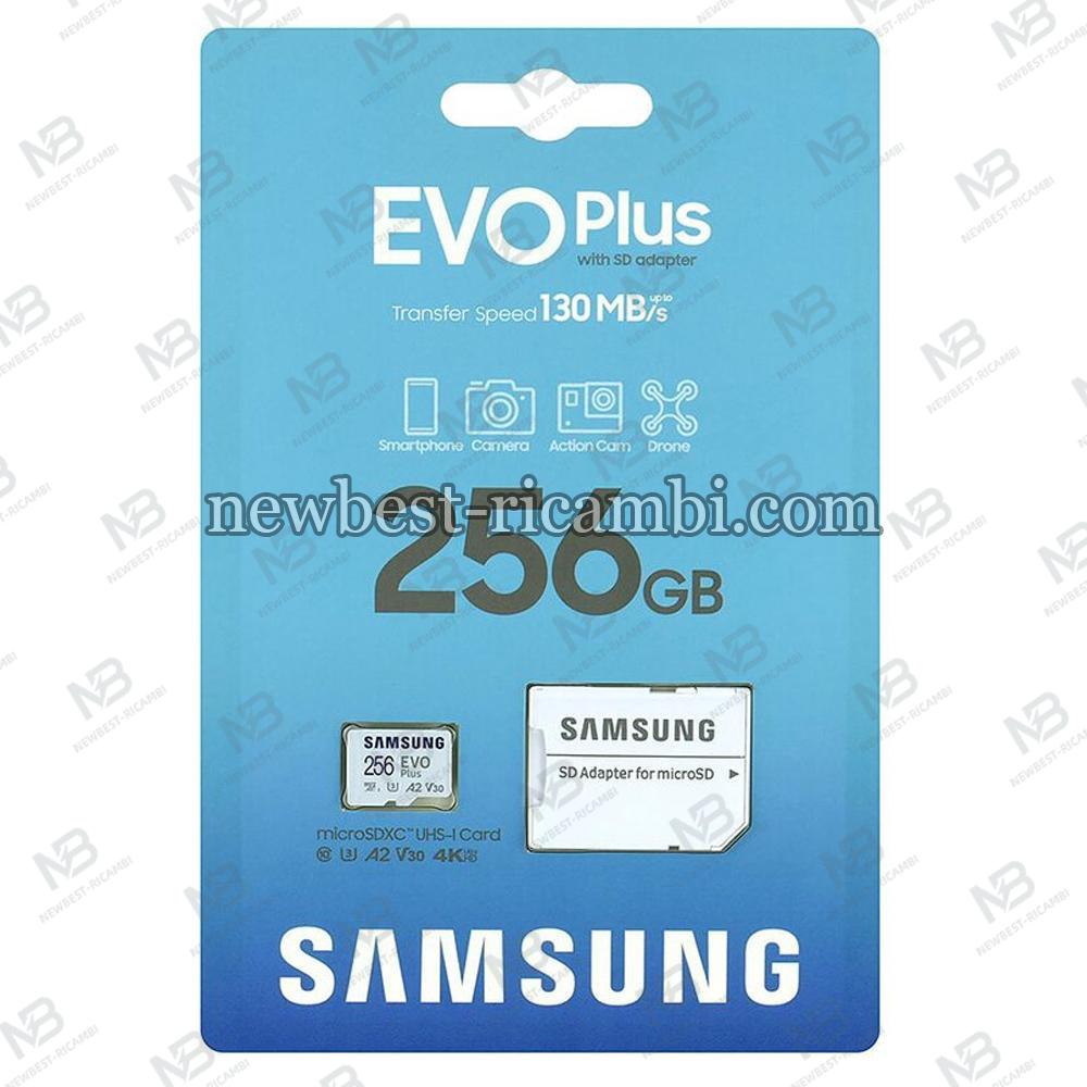 MicroSDXC Memory Card Samsung Evo Plus With Adapter 256Gb Class 10 / UHS-1 U3 MB-MC256KA/EU