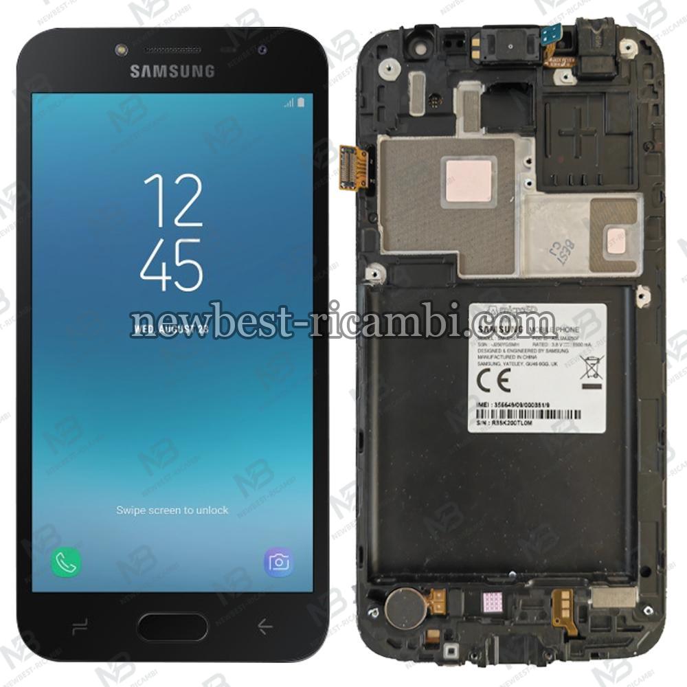 Samsung Galaxy J2 2018 J250 Touch+Lcd+Frame Black Disassembled Grade AAA