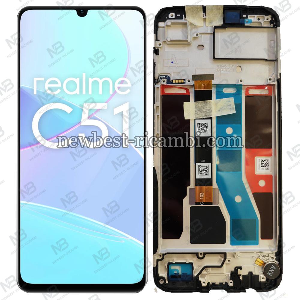 Realme C51 RMX3830 Touch + Lcd + Frame Service Pack